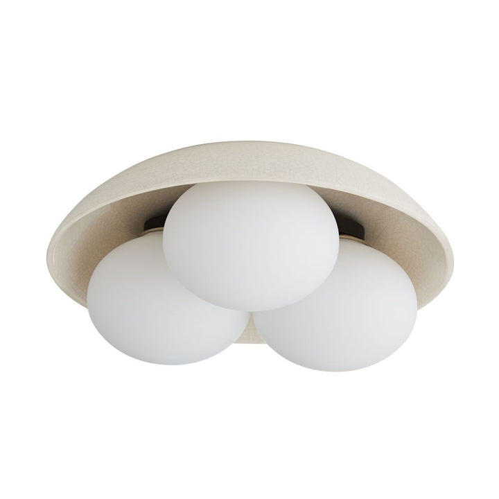 Flush Mounts Solenne Large Flush Mount - Black