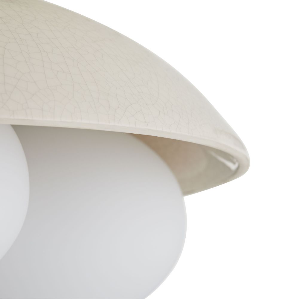 Solenne Large Flush Mount - Black