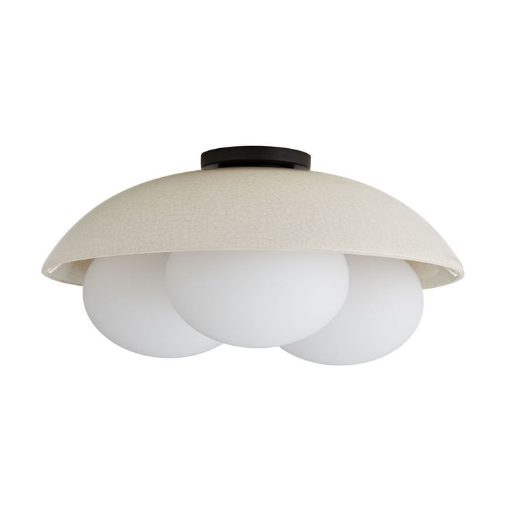 Flush Mounts Solenne Large Flush Mount - Black