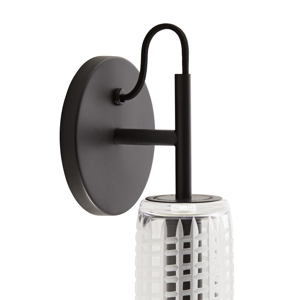 Clive Tall Sconce - Black