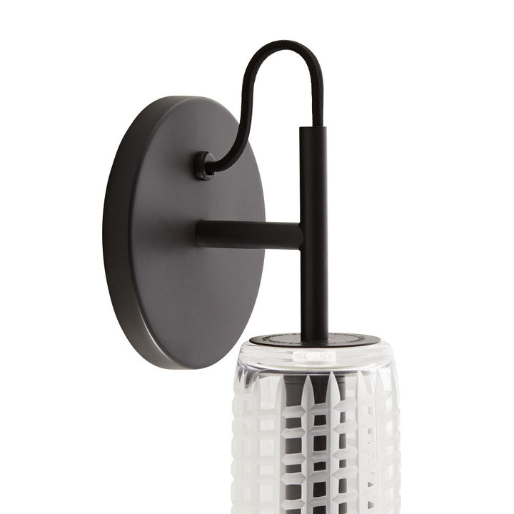 Clive Tall Sconce - Black