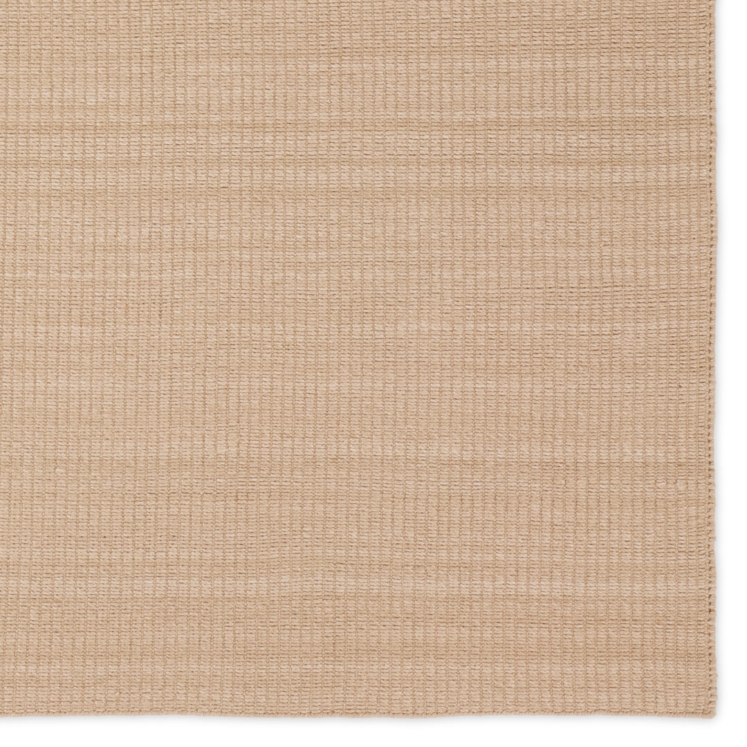 Jaipur Living Facet Handmade Indoor/Outdoor Solid Tan Area Rug (9'X12')