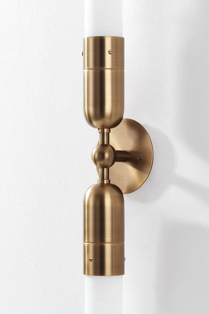Darby Wall Sconce-Troy Lighting-TROY-B1421-PBR-Wall Lighting2L-2-France and Son