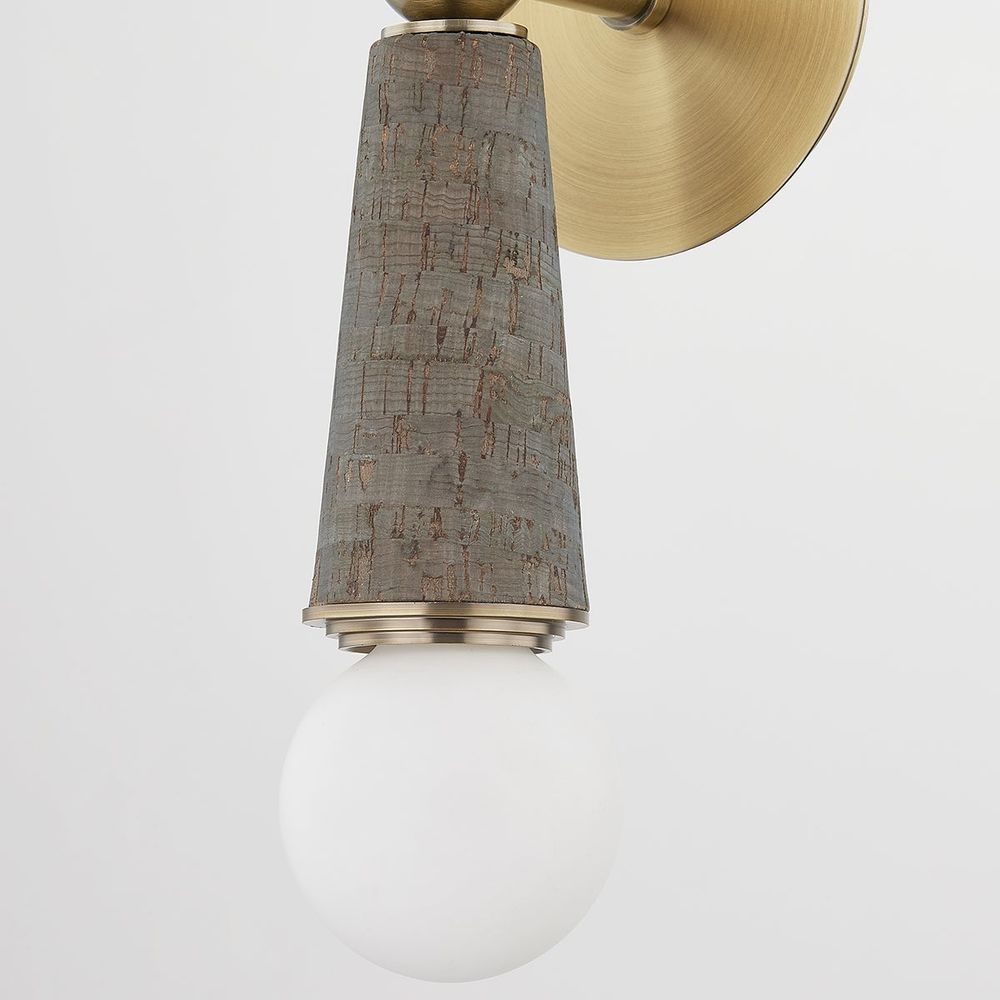 Wall Lighting Dax Wall Sconce - Patina Brass