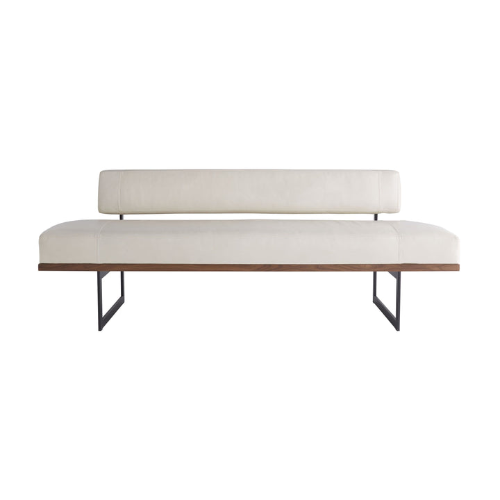 Kaito Bench Ivory Leather