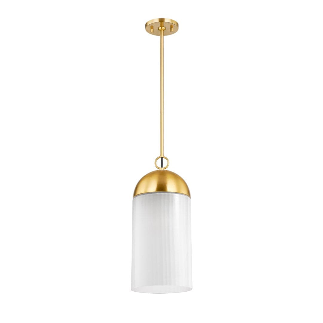 Emory 1 Light Pendant-Mitzi-HVL-H796701-AGB-PendantsAged Brass-1-France and Son