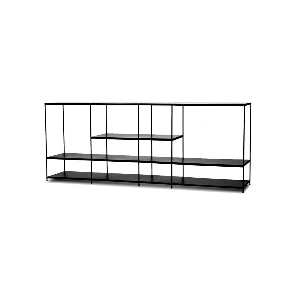 Sideboards & Credenzas Etta Large Buffet Black Large Black Powder Coated Steel Frame