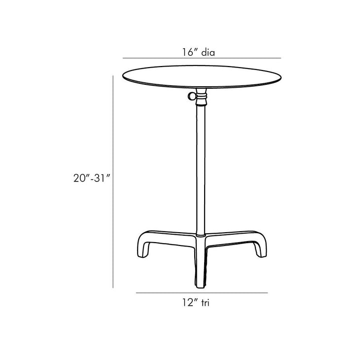 Teddy Accent Table - Blue
