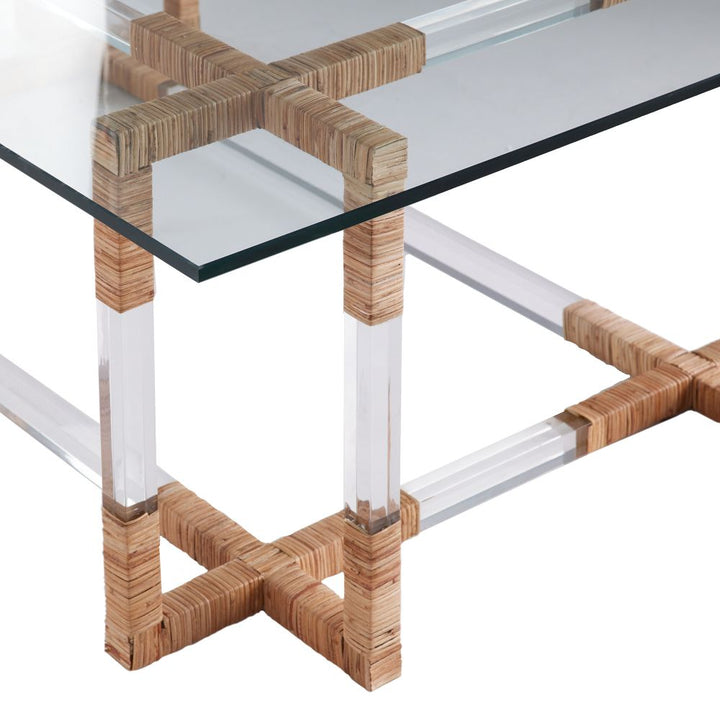 Bustle Cocktail Table - White