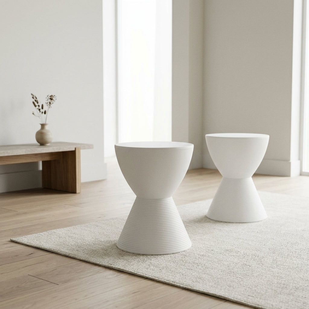 Hourglass Prince Aha Stool