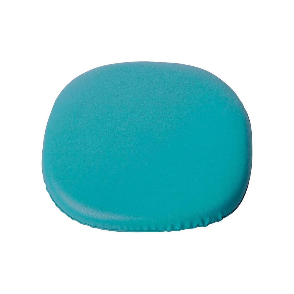 Pedestal Side Chair Cushion-France & Son-DC323CUSHIONBLK-3-DecorBlue-6-France and Son