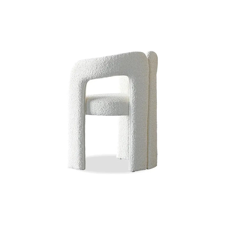 Melrose Armchair Cream Boucle Fabric , 1/Box