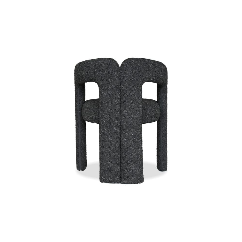 Melrose Armchair Licorice Boucle Fabric , 1/Box