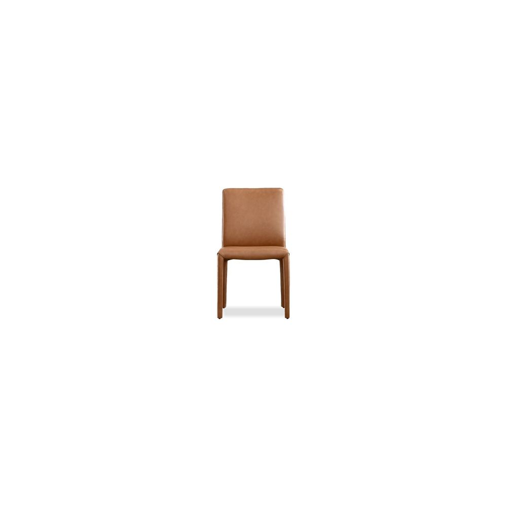 Dining Chairs Zeg Dining Chair Chestnut Buttery Leather