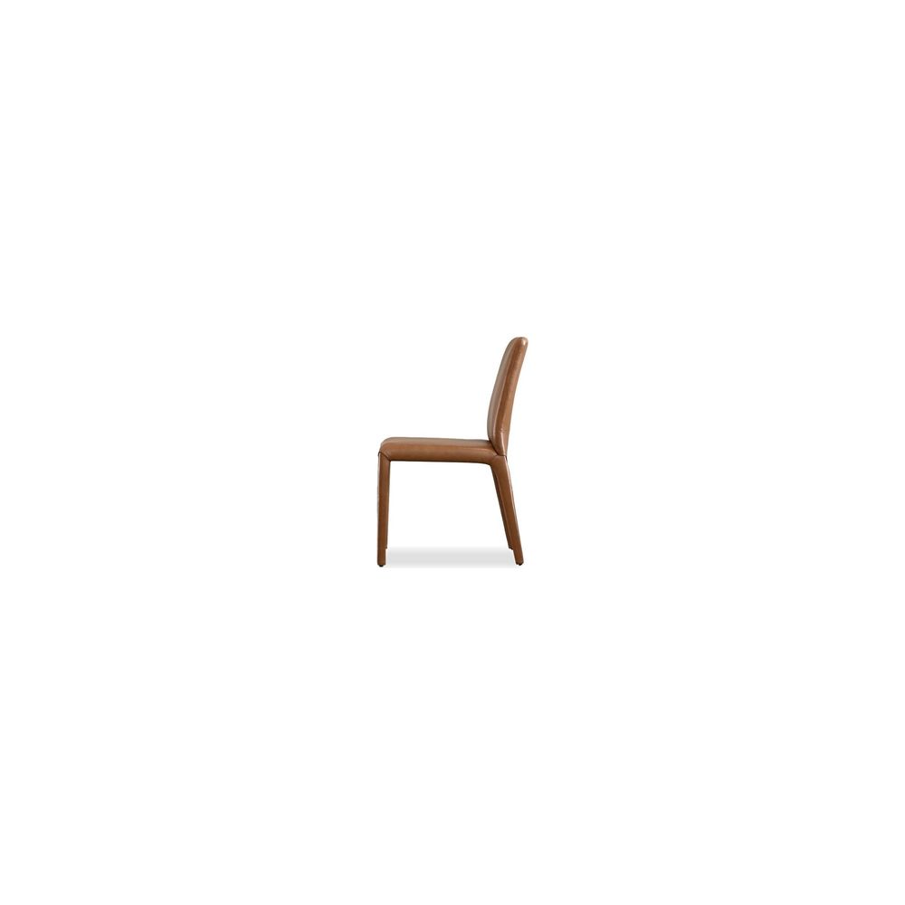 Dining Chairs Zeg Dining Chair Chestnut Buttery Leather
