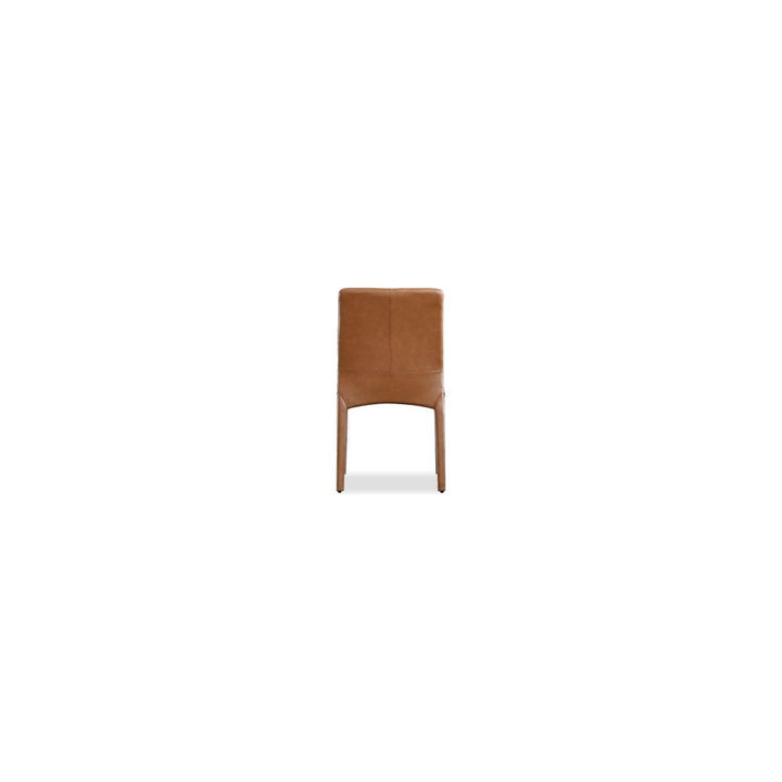 Zeg Dining Chair Chestnut Buttery Leather