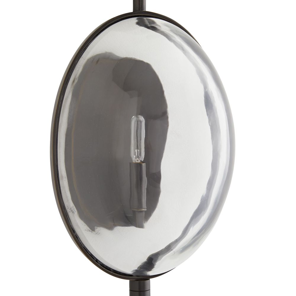 Hawk Sconce - Black