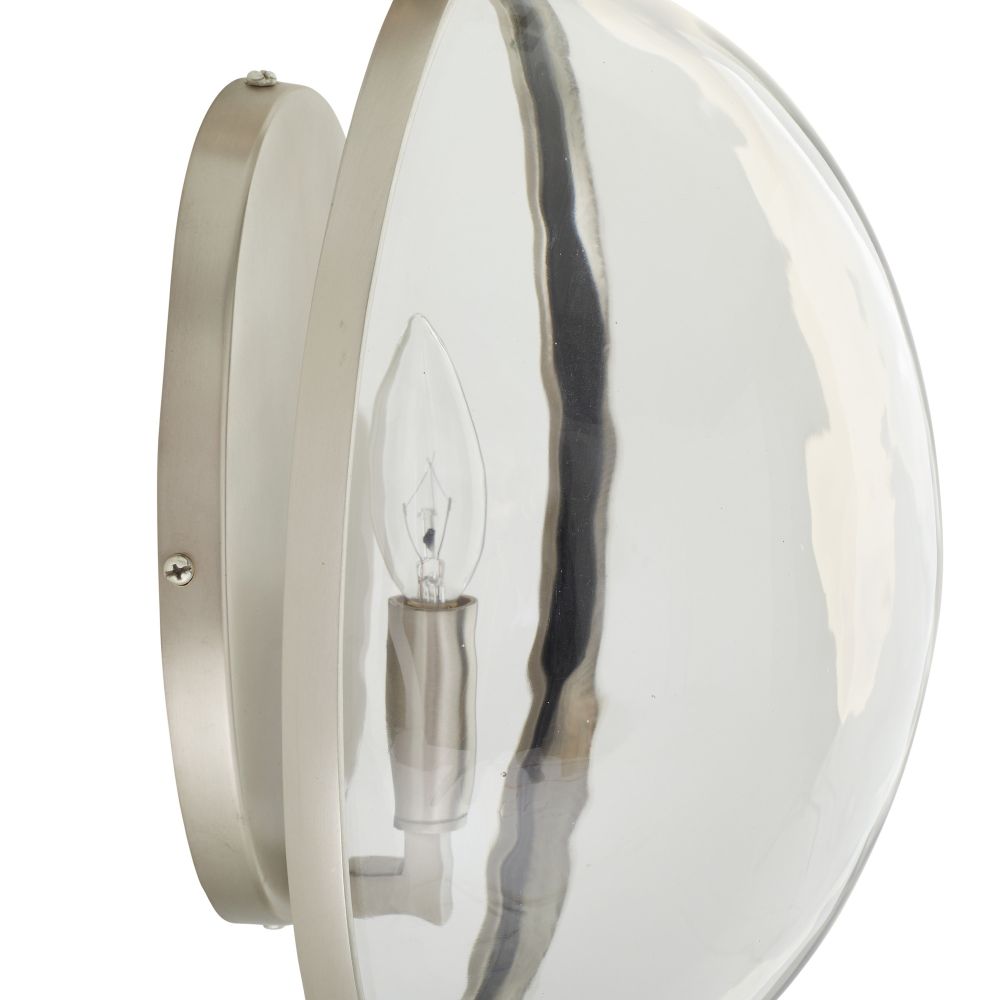 Hawk Sconce - Silver