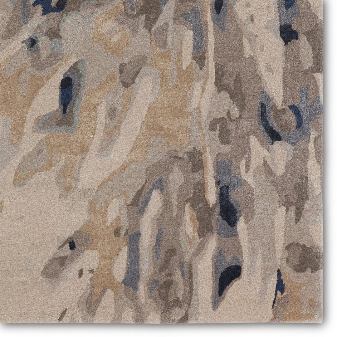 Jaipur Living Atoll Handmade Animal Pattern Blue/ Taupe Area Rug (9'X12')