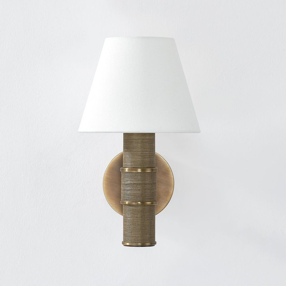 Denton Wall Sconce - Patina Brass