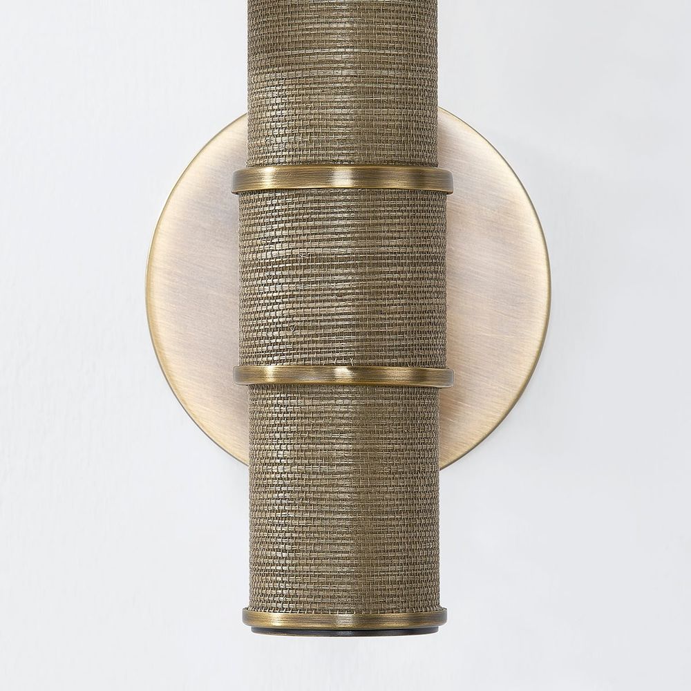 Denton Wall Sconce - Patina Brass