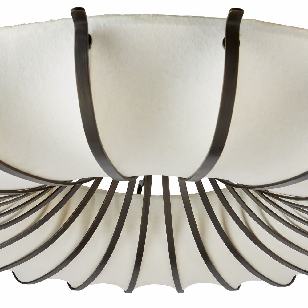 Colson Flush Mount - Black