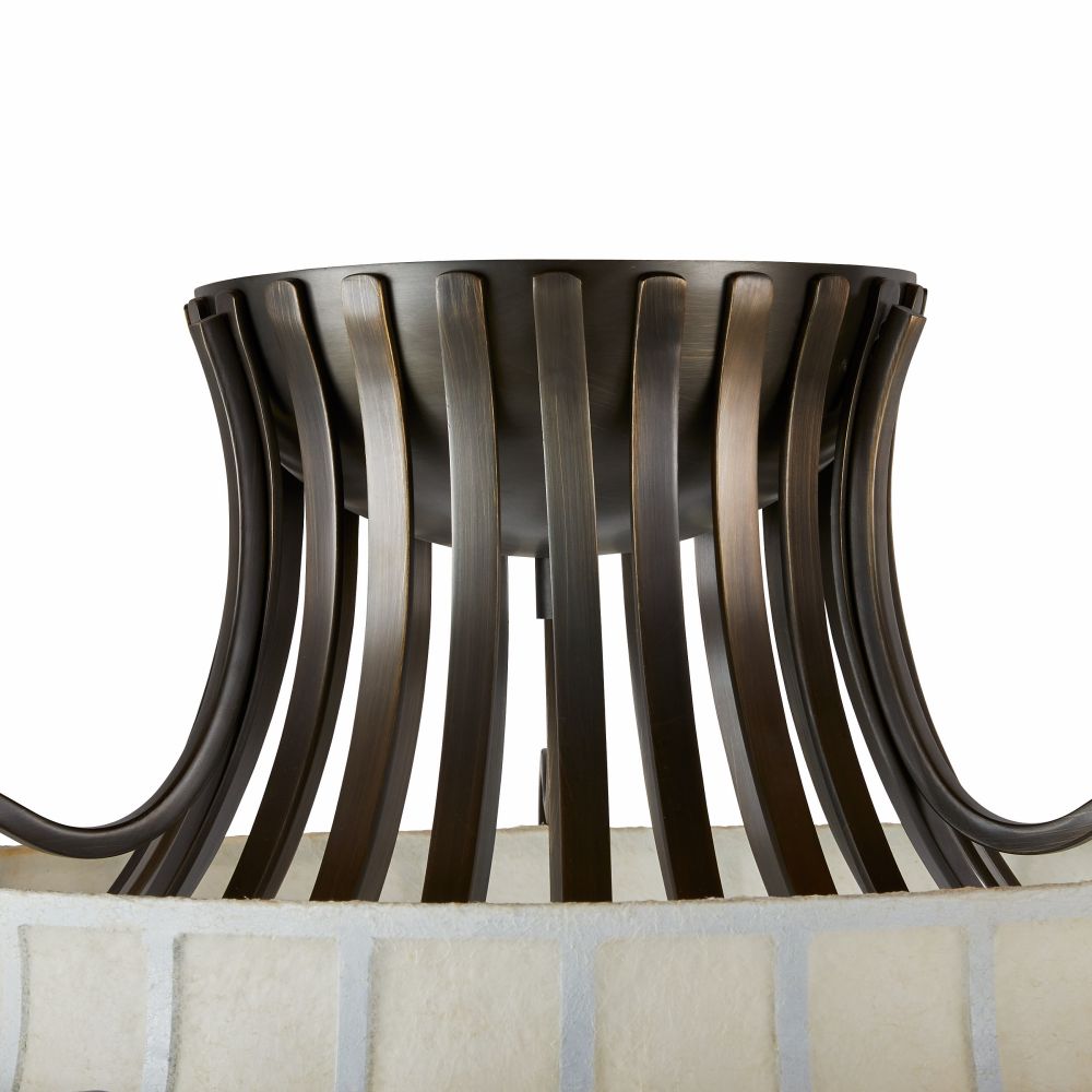 Colson Flush Mount - Black
