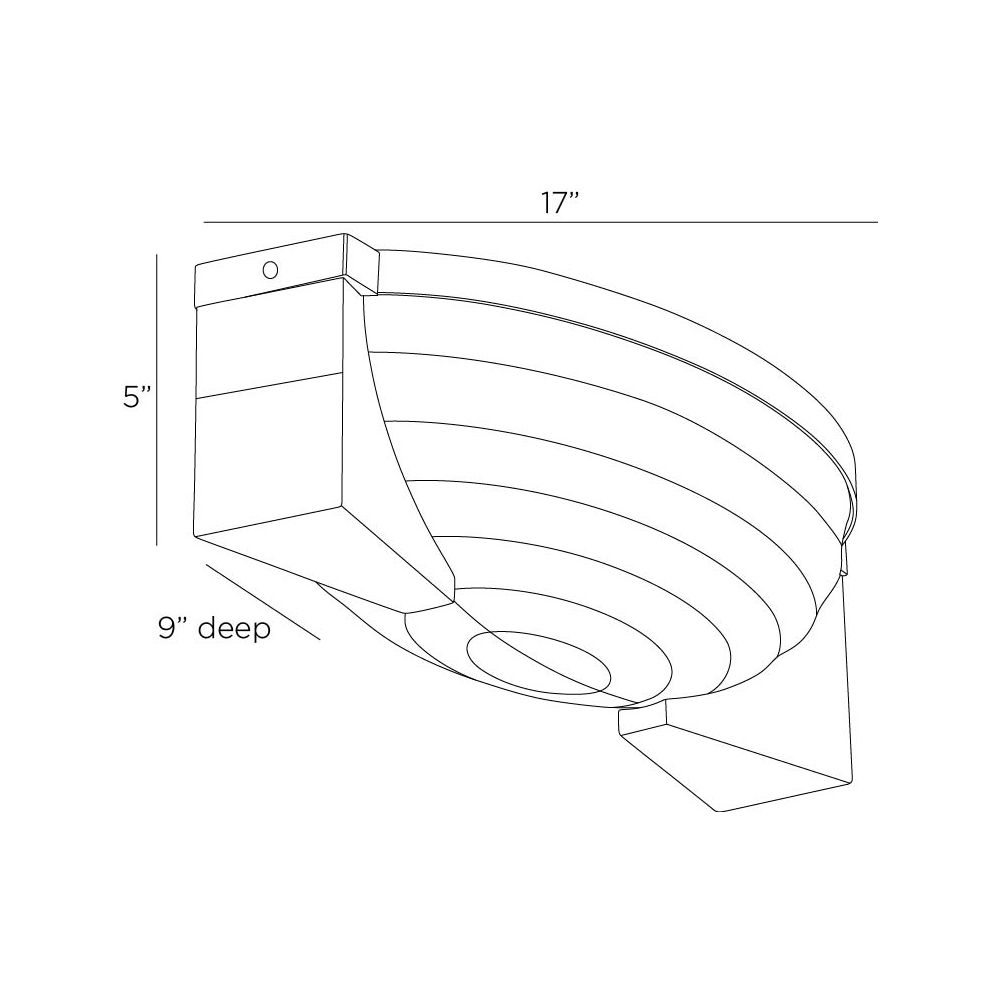 Eisenhart Flush Mount - Black