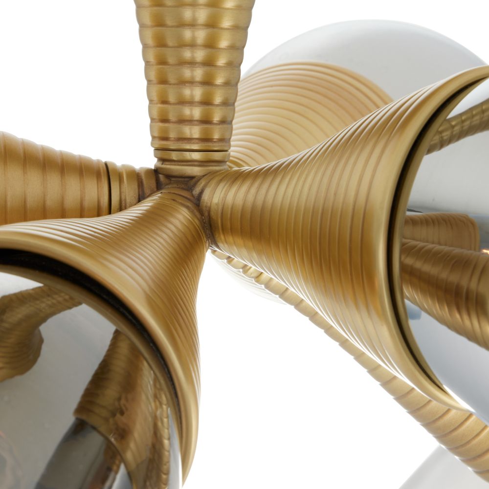 Montague Flush Mount - Gold