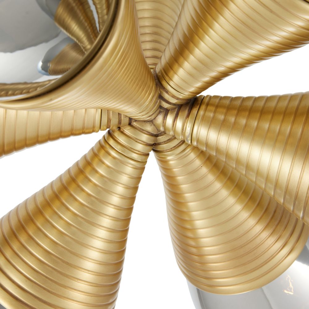Montague Flush Mount - Gold
