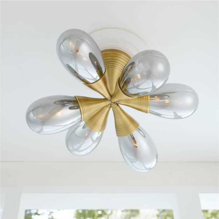 Flush Mounts Montague Flush Mount - Gold