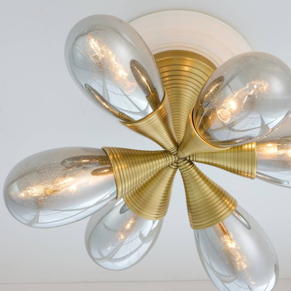 Flush Mounts Montague Flush Mount - Gold
