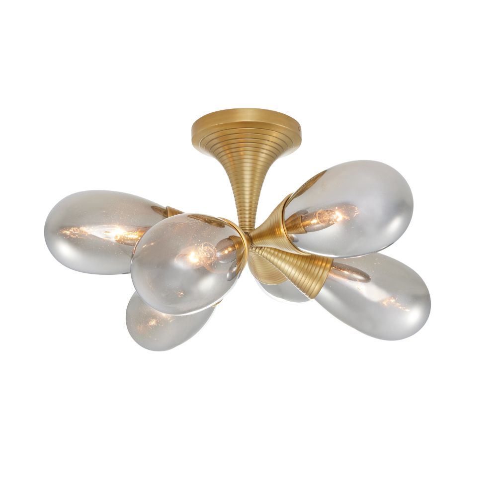 Flush Mounts Montague Flush Mount - Gold