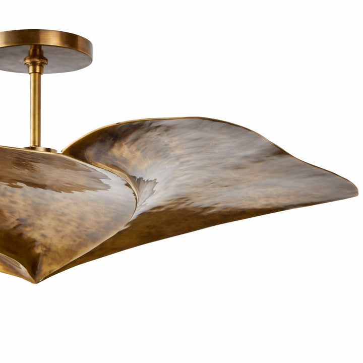 Florina Flush Mount - Gold