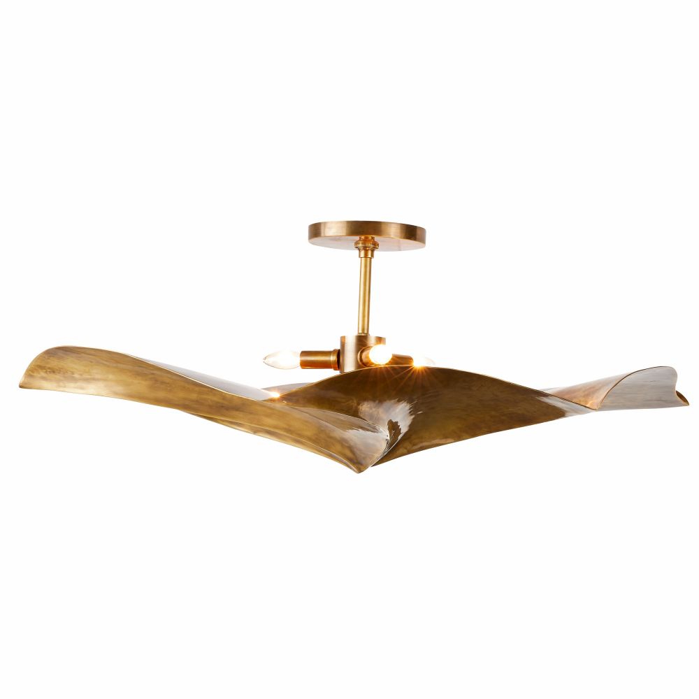 Flush Mounts Florina Flush Mount - Gold