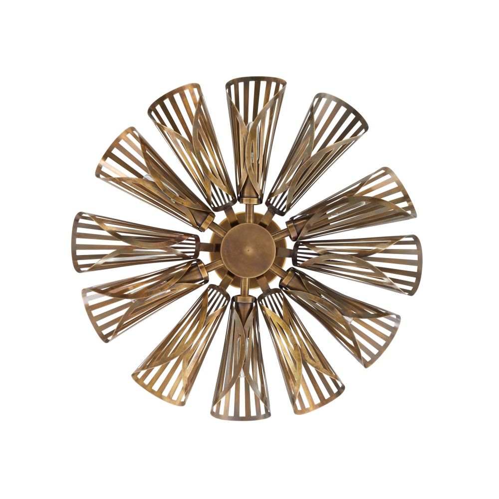 Tamas Flush Mount - Gold