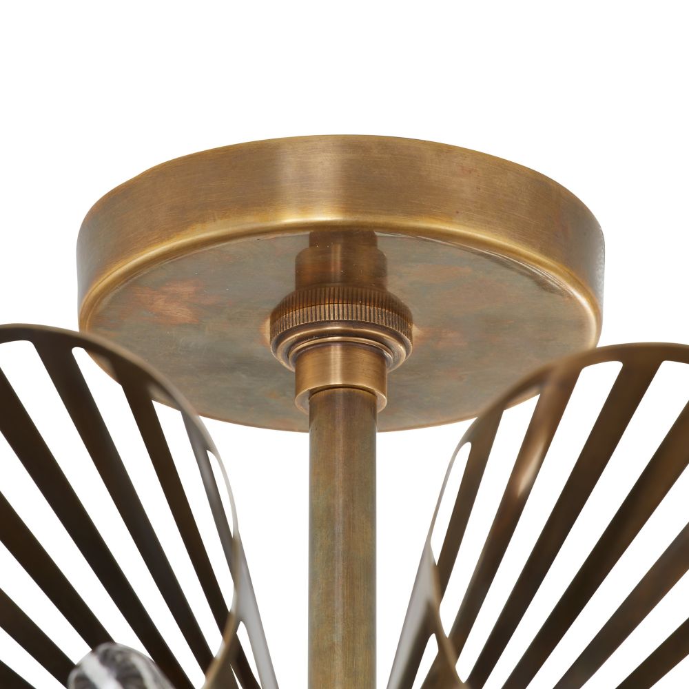 Tamas Flush Mount - Gold