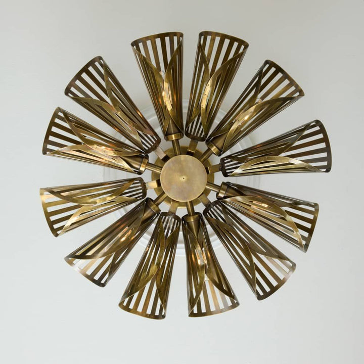 Flush Mounts Tamas Flush Mount - Gold