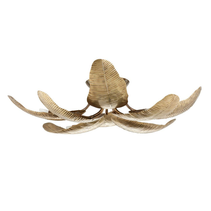 Saul Flush Mount - Gold