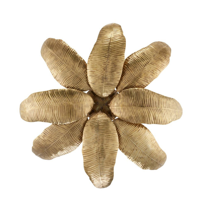 Saul Flush Mount - Gold