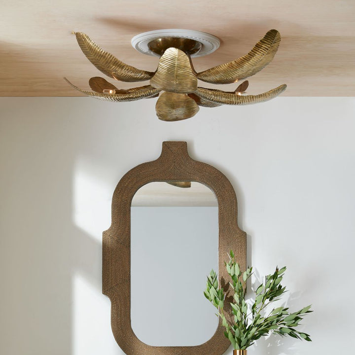 Flush Mounts Saul Flush Mount - Gold