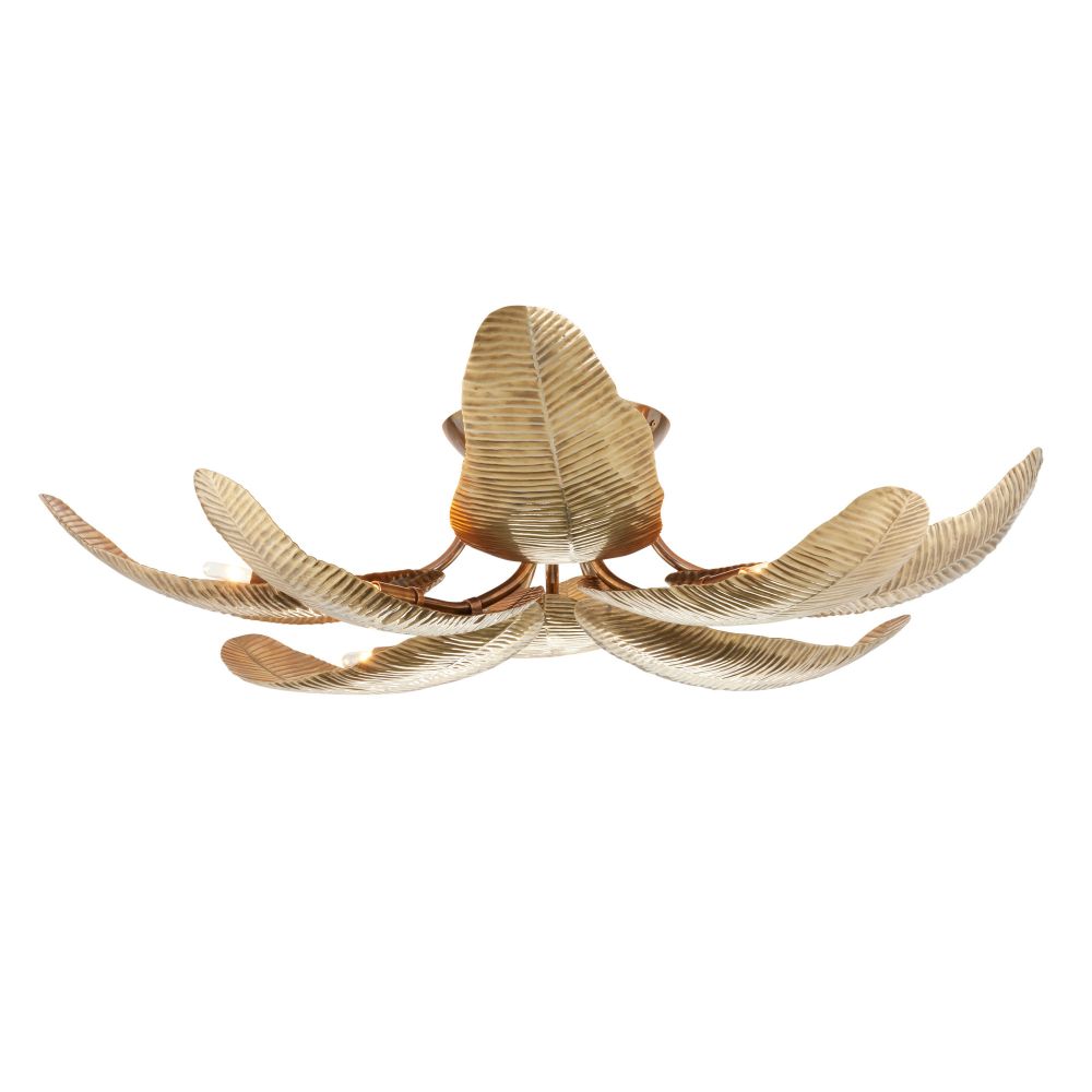 Saul Flush Mount - Gold