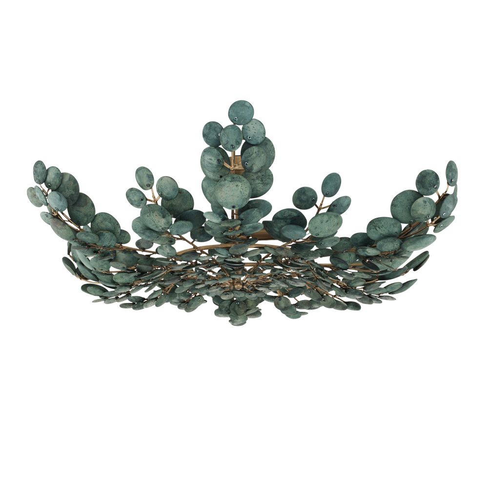 Sora Flush Mount - Brown