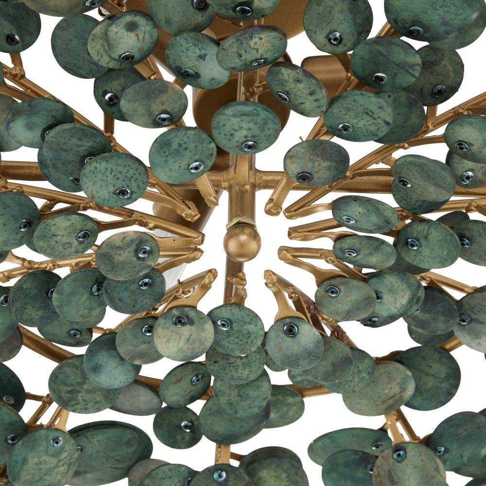 Sora Flush Mount - Brown