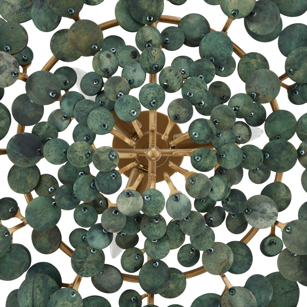 Sora Flush Mount - Brown