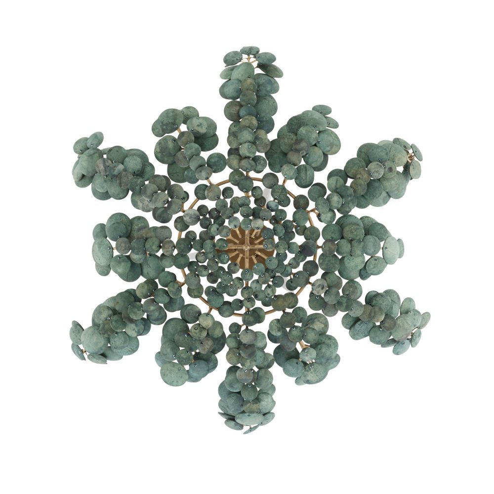 Sora Flush Mount - Brown