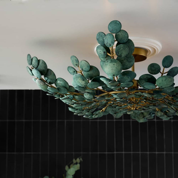 Flush Mounts Sora Flush Mount - Brown