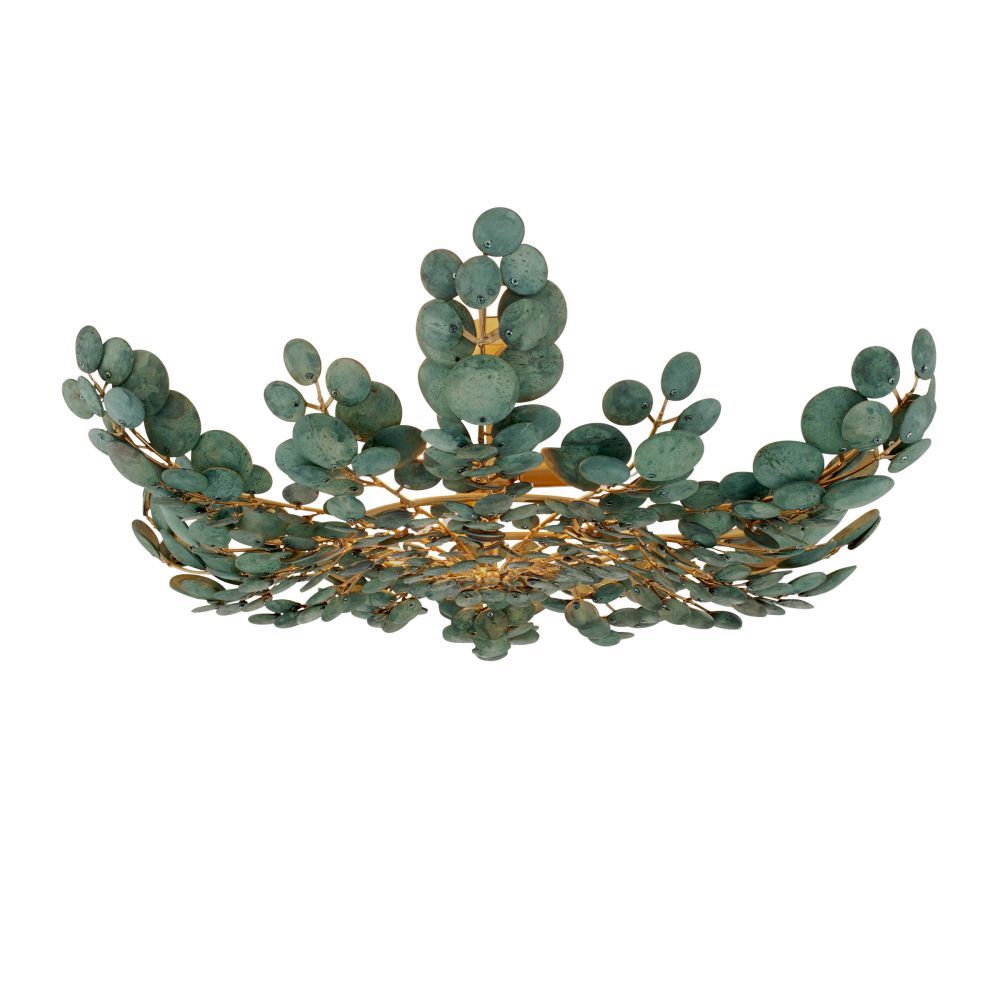 Flush Mounts Sora Flush Mount - Brown