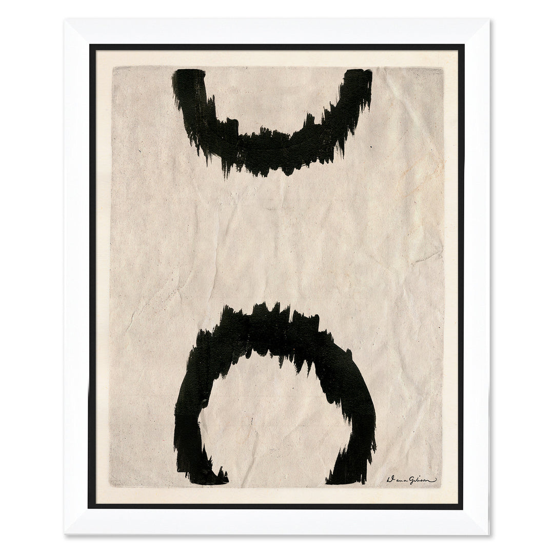 Circle Series - Black 4 by Soicher Marin
