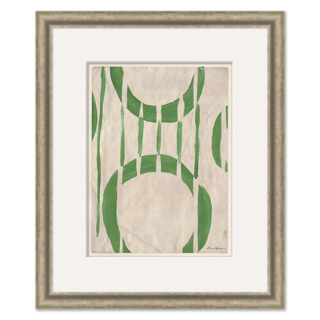 Circle Series - Green 1 by Soicher Marin